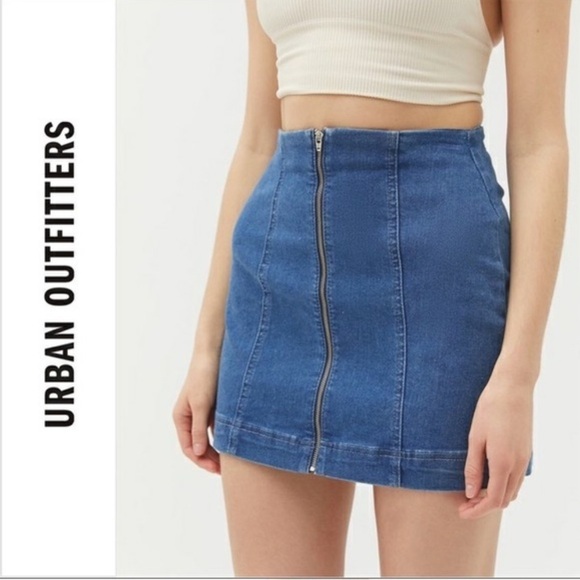 BDG Dresses & Skirts - Urban Outfitters BDG Blue Denim Skirt